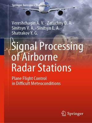 cover image of Signal Processing of Airborne Radar Stations
